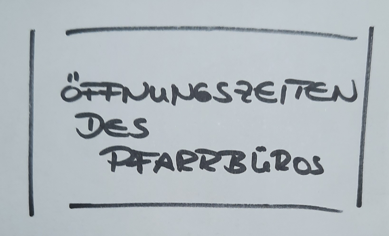 Öffnungszeiten